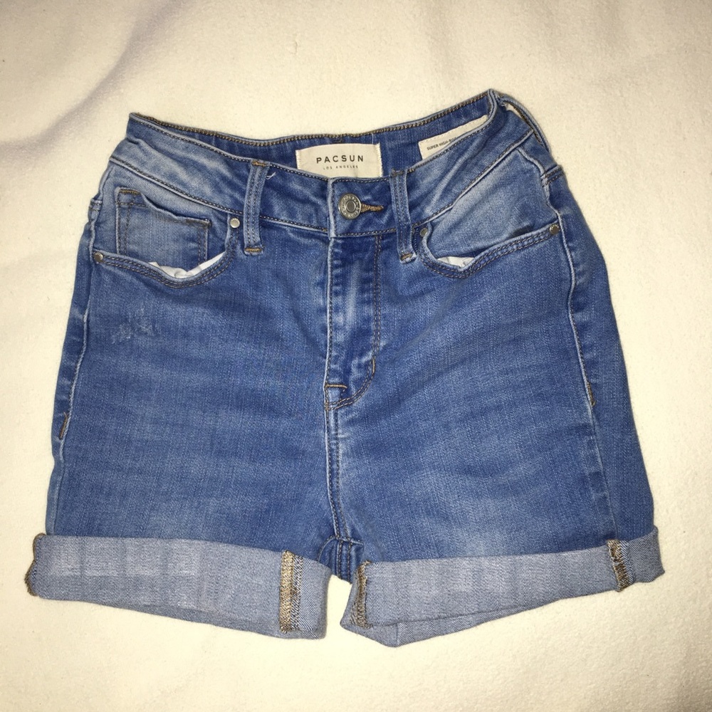 super high rise shorts